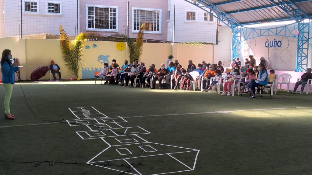 PatronatoSJ's tweet photo. Se inauguraron los talleres vacacionales conjuntos para adultos mayores y niños. En el Centro de Experiencias del Adulto Mayor Tumbaco, se realizó el evento que busca rescatar la memoria histórica de los #60yPiQuito a través de juegos tradicionales, visitas lúdicas y recreación. https://t.co/2XYAquaMZd