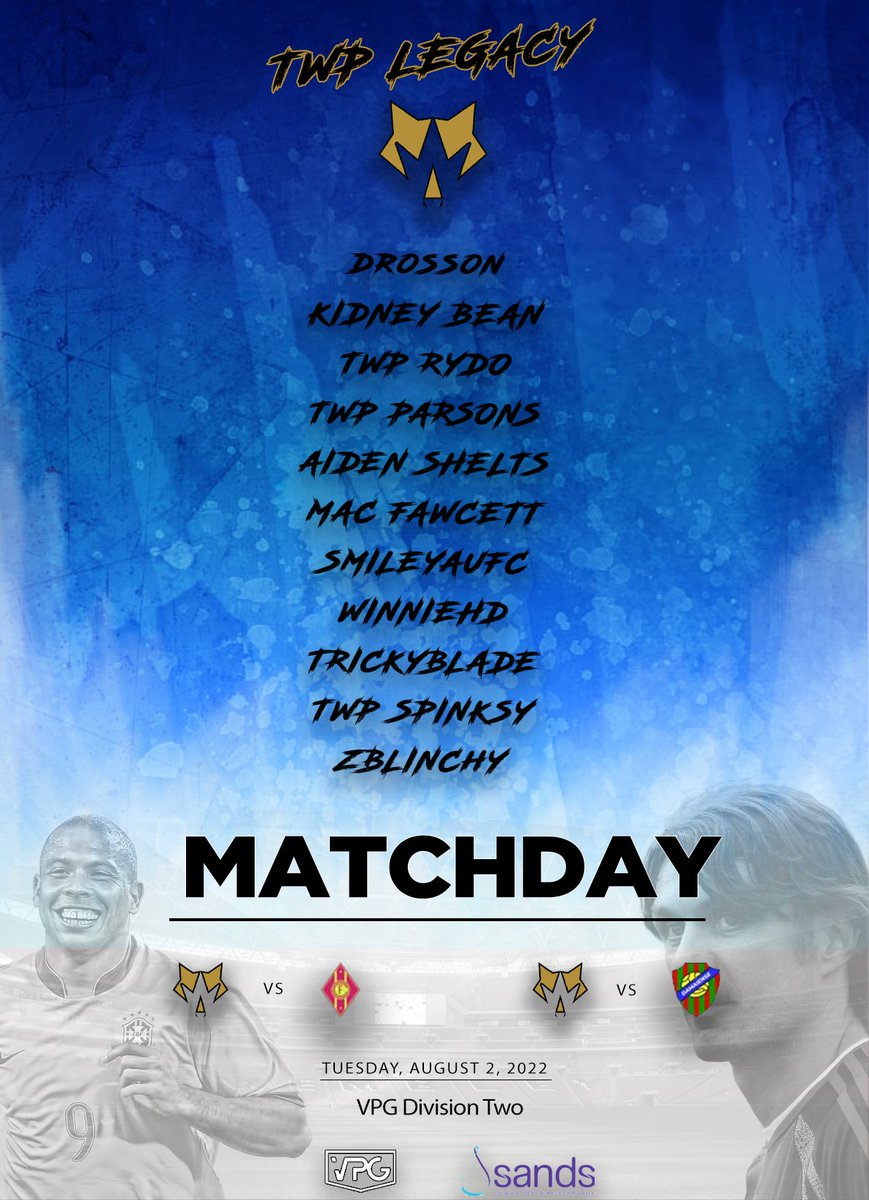 This is how we lineup for our @VPGEuropeXbox games tonight

Game Night 3
<a href="/GrabaloCF/">Grabalo CF</a> 8.30

@damiense 9.00

GFX - <a href="/lChappelll1/">Chappell</a> pic.x.com/lb72FBxfTc