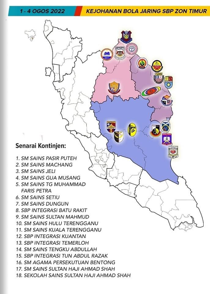smsppscipp's tweet photo. Assalamualaikum wbt. Selamat datang diucapkan kepada semua pasukan Bola Jaring Di Kejohanan Bola Jaring Sekolah Berasrama Penuh Zon Timur 2022. 

Gambar-gambar kontijen boleh didapatkan di facebook pada link di bawah 👇🏻 
https://t.co/1RqnBwAq7s https://t.co/Wbj9WselIv