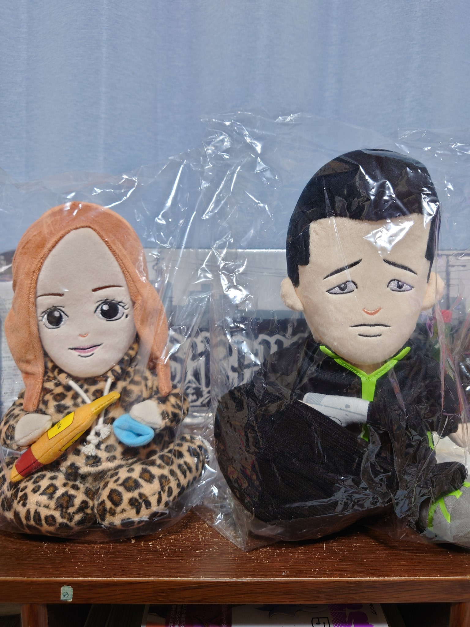 ザ・ファブル　ぬいぐるみ　アキラとヨウコ ザ・ファブル ぬいぐるみ アキラとヨウコ