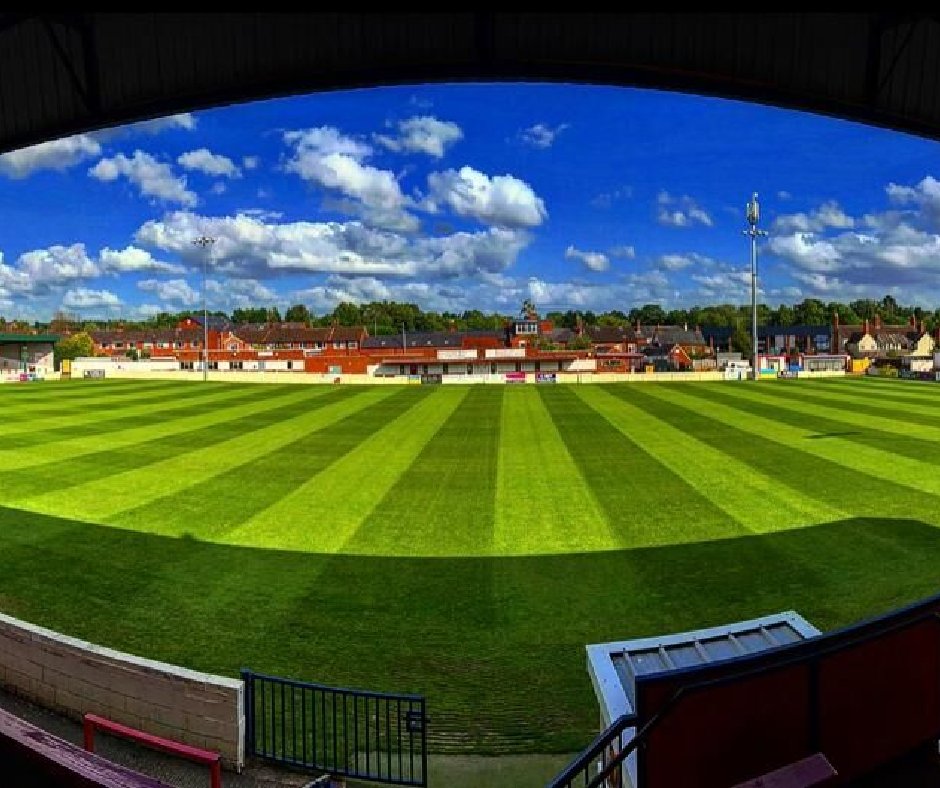 WessexIntl's tweet photo. Wow, that's some impressive stripes!
Bromsgrove FC are delighted with their CRX-180 👍.
#TeamWessex #footballpitches #TheFA #Footballgroundsman #mowing https://t.co/fvU03eEvkf