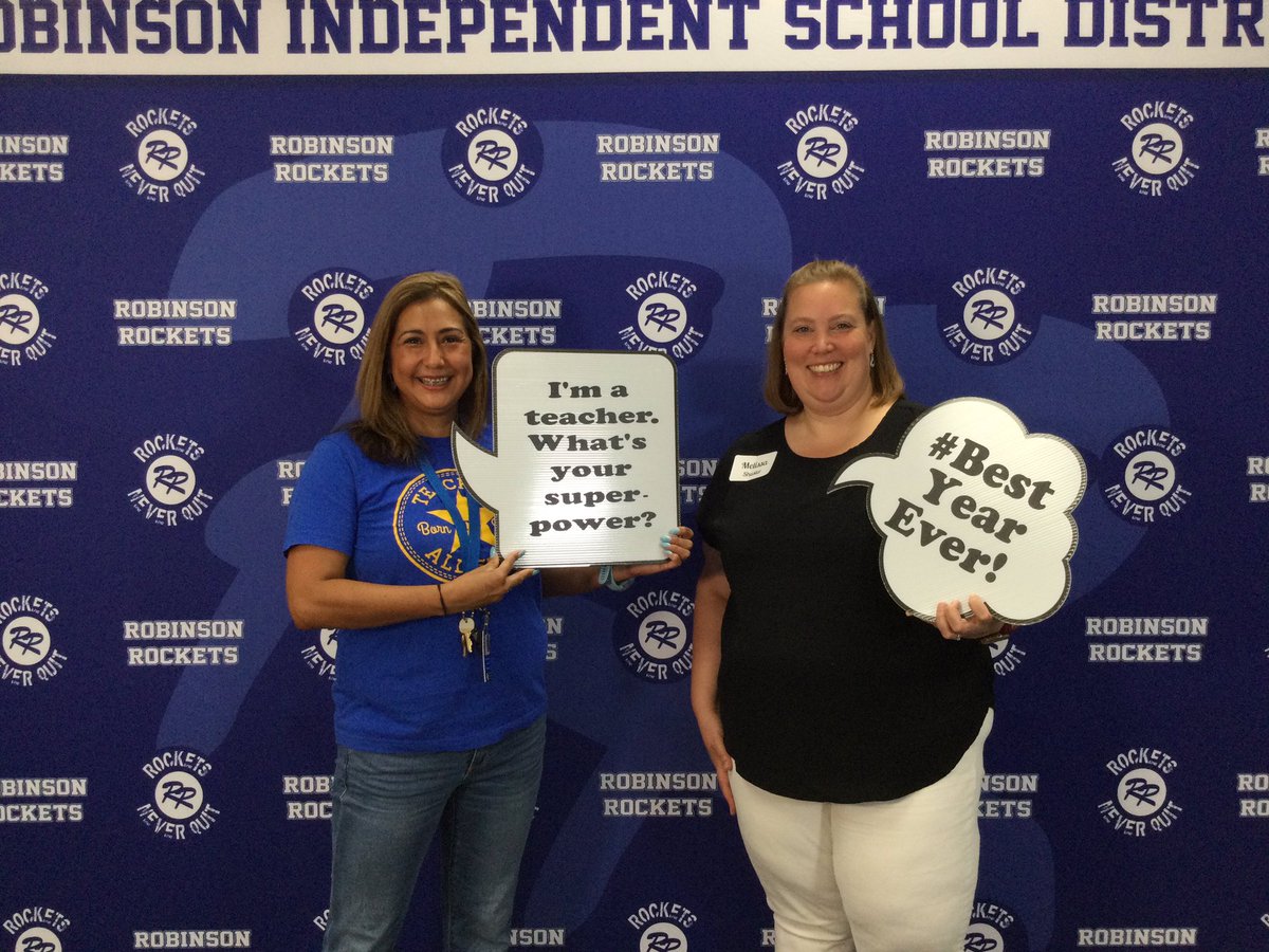 New Staff Orientation 2022. #RobinsonISD