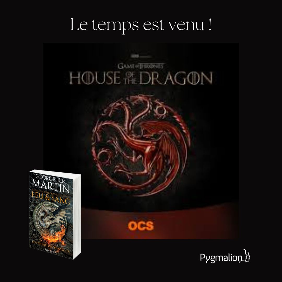 ed_Pygmalion's tweet photo. Jour J !
House of the Dragon débarque. Qui s'est déjà rué sur le premier épisode ?
#fantasy #HBO #HouseoftheDragon #GameofThrones #tronedefer #feuetsang #books #livres #booklovers #livresaddict https://t.co/h6DBzqaNtA