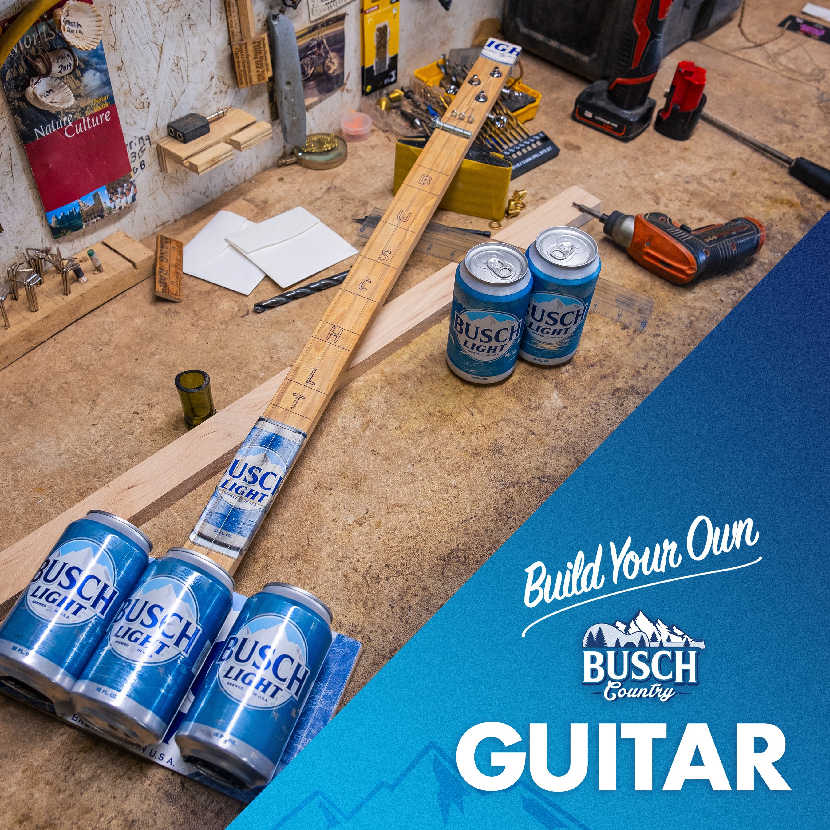 Busch Beer on X: Grab a 30 rack and you can make a 🎸BUSCH LIGHT