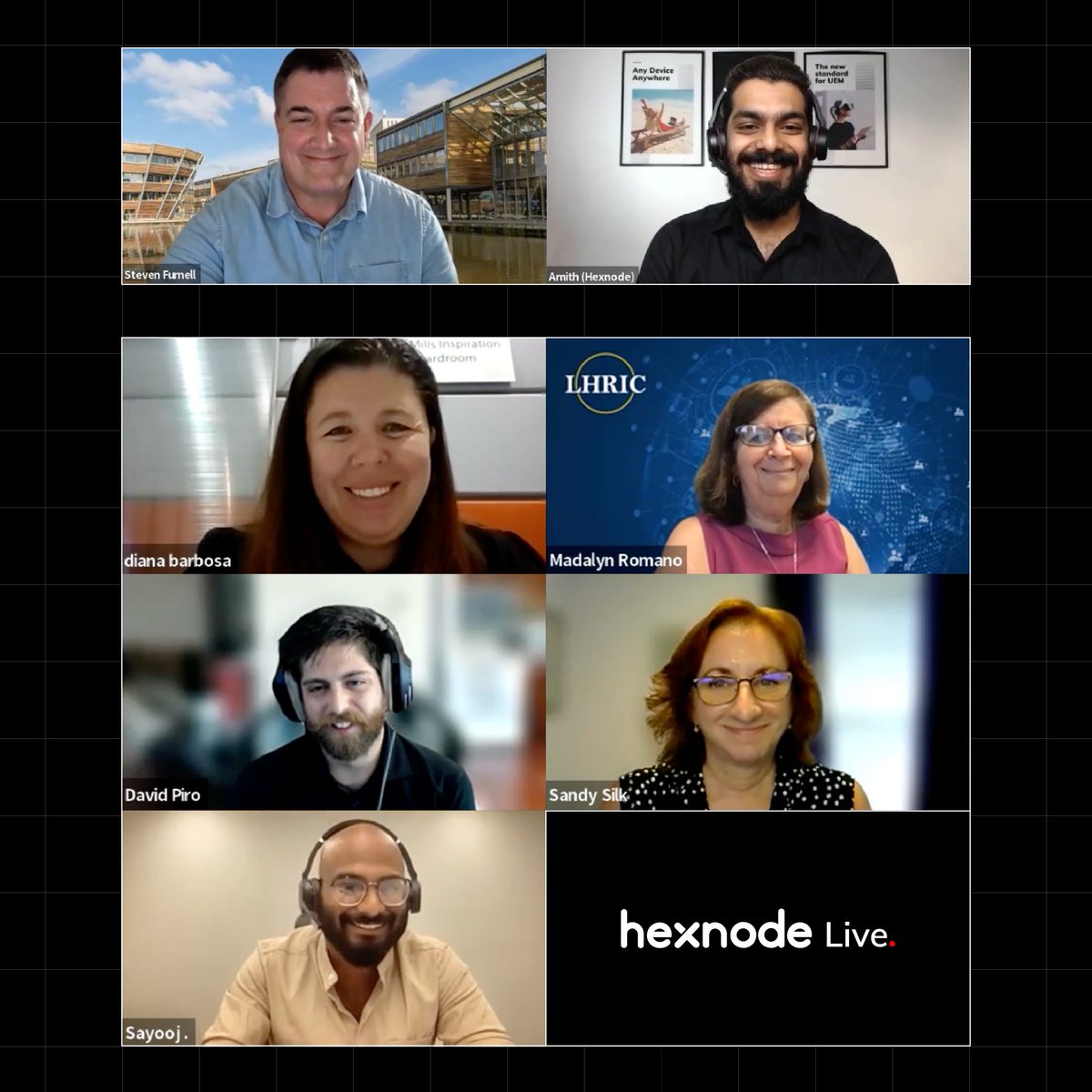 thehexnode's tweet photo. All thanks to the amazing set of speakers we had with us for #hexnodelive- David Piro (@DPIRO_TW), @MadalynRomano, Sandy Silk, @TheDianaBarbosa, Steven Furnell (@smfurnell).
Watch the sessions >>> https://t.co/JIigevhEDQ
#thehexnode #edtech #cybersecurityineducation https://t.co/qkBHBBVk9Q