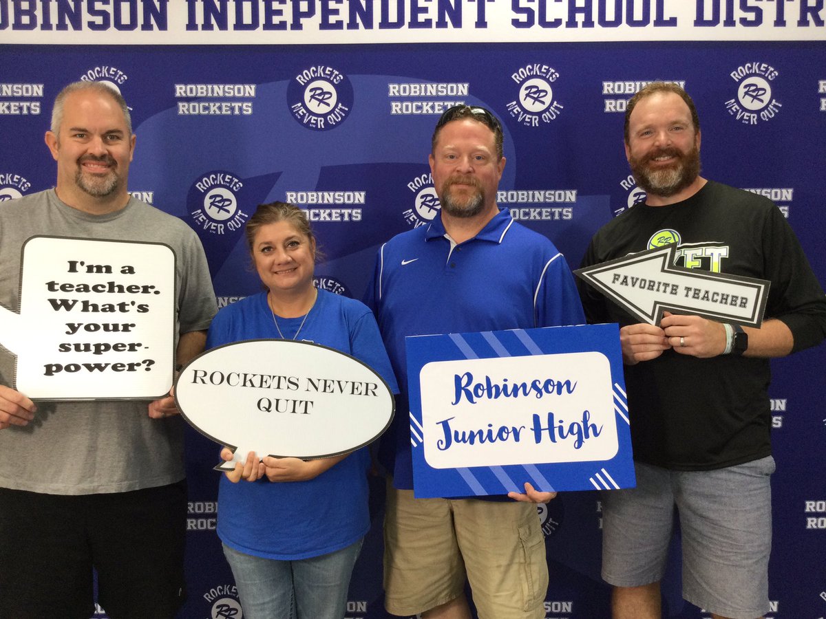 New Staff Orientation 2022. #RobinsonISD