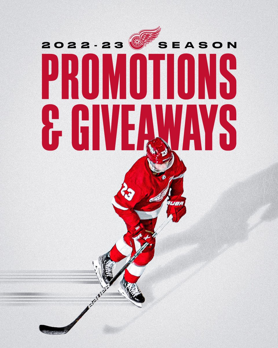 Red Wings announce fan giveaways, promotional calendar for 2022-23