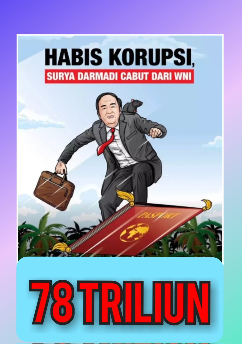 bangZhack86's tweet photo. Presiden Jokowi Lebih baik anda MUNDUR meletakkan jabatan - karena 8 tahun berkuasa Anda tidak mampu mengatasi Korupsi dan MENSEJAHTERAKAN Rakyat Anda, belum lagi hal2 kebangsaan dan ekonomi rakyat yg semakin terpuruk, hukum tebang pilih dll... #JokowiBebaniRakyat https://t.co/raSD9Ih2wI
