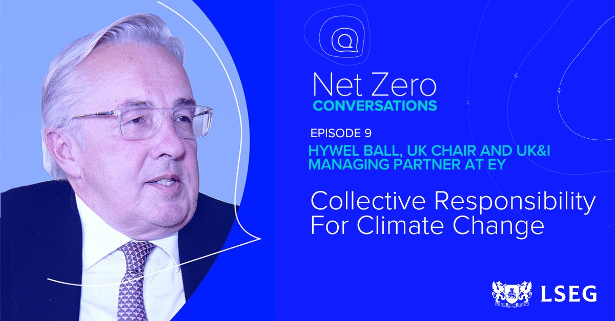 LSEGplc's tweet photo. This week on #NetZeroConversations, @HywelBallEY @EYnews UK Chair and UK&I Managing Partner, talks to Jane Goodland, Head of #Sustainability at #LSEG, about who in society has the biggest role to play in transitioning to #NetZero. https://t.co/KQ8foo3ZDl https://t.co/9MF1kwlcJ5