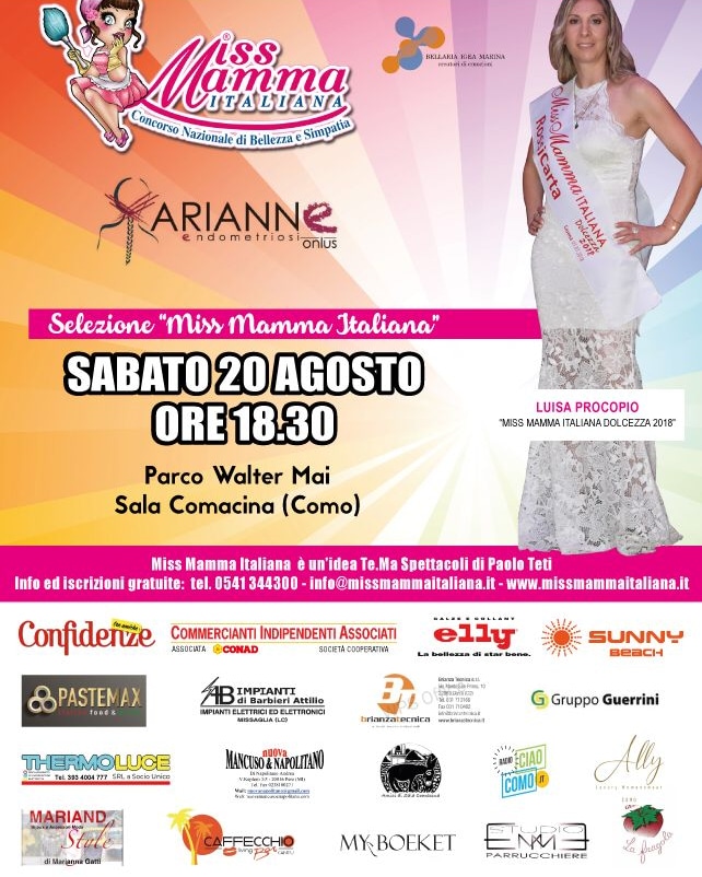 luisap476's tweet photo. Sabato 20 agosto MISS mamma Italiana a Sala Comacina (Co) #concorso #miss #missmammaitaliana #luisaprocopio #sfilate https://t.co/LvAqPLo4lR