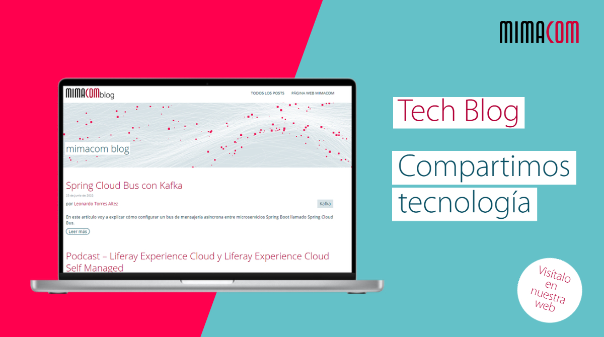mimacom_es's tweet photo. ¿Eres desarrollador y buscas canales de información que te ayuden en tu día a día?
El #Techblog de mimacom recoge artículos en los que nuestros desarrolladores comparten experiencias y conocimientos.
Visítalo y ¡síguenos para conocer nuevos posts!  https://t.co/GAiDghB4hy https://t.co/Y6tVdk4elr