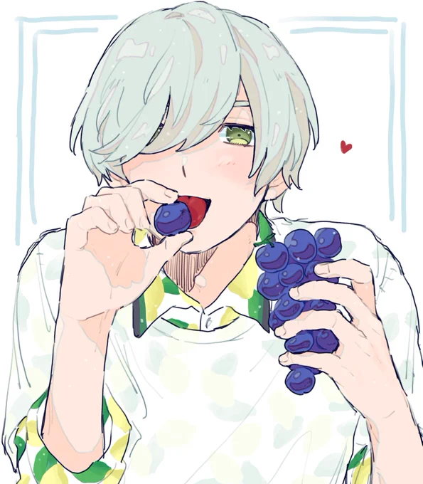 ひさしぶりにa3絵……御影密くんと七尾太一くんがすきです 