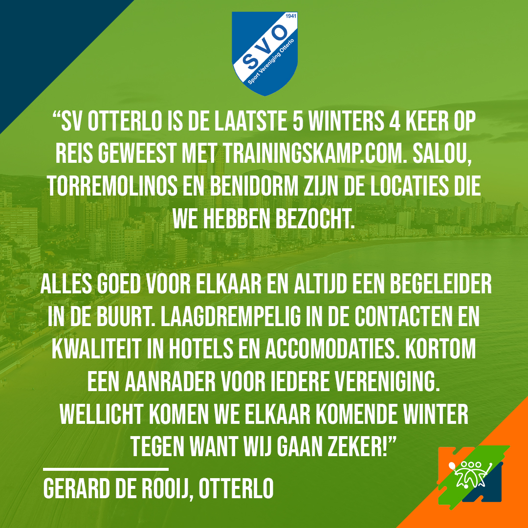 TrainingskampC's tweet photo. 😍 SV Otterlo ging afgelopen winter voor vijfde keer op pad met https://t.co/jhibeeEGRT! Zij lieten deze prachtige waardering achter!

#trainingskamp #trainingskampen #svotterlo #otterlo #spanje #salou #torremolinos #benidorm https://t.co/6qt84fyuIj