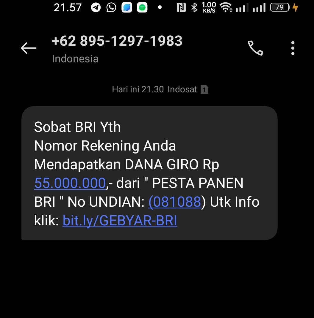ariedarma1's tweet photo. Lapor nih @kontakBRI @BANKBRI_ID https://t.co/cQS3hF2WuP