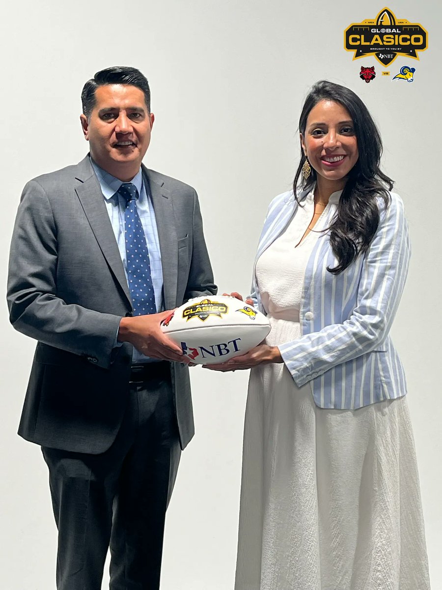 Who's got the ball? Anette Landeros the CEO of the Hispanic Chamber of Commerce is in on the Global Clasico by NBT! Who's next? #football #GobalClasico #footballamericano #TEXvsASUQC #USAvsMex <a href="/txwesfootball/">TxWes Football</a> <a href="/astateredwolves/">Arkansas State Red Wolves Athletics</a> <a href="/coachtajonar/">Antonio Tajonar</a> <a href="/coachjptxwes/">Joe Prud'homme</a>