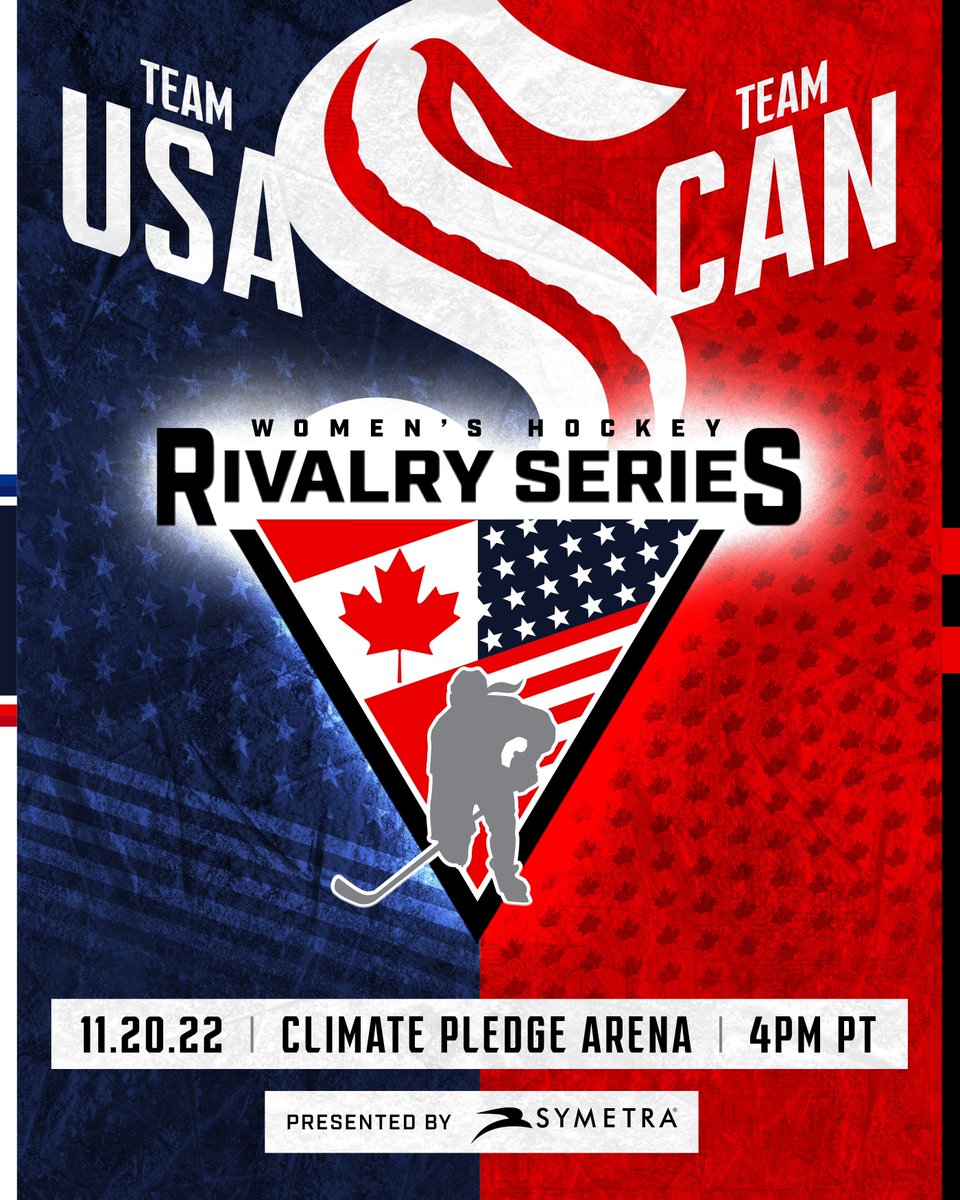 usahockey's tweet image. The #RivalrySeries is heading to Seattle!

Details → bit.ly/3QdAwg9