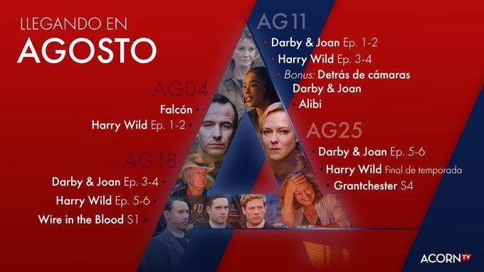 Jane Seymour presenta en Latinoamérica el gran estreno de su nueva serie, Harry Wild, un Acorn TV Original