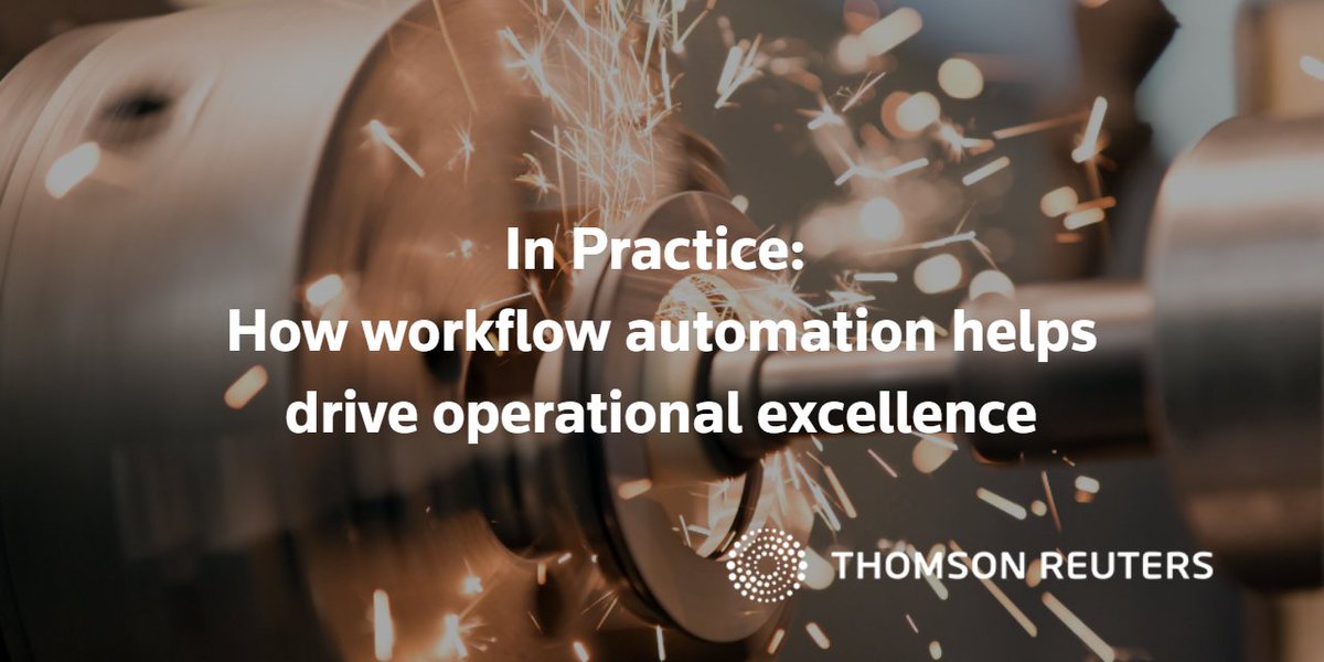 TRIExecutives's tweet image. Law departments that use workflow automation to complete manual, repetitive tasks can become more efficient &amp;amp; improve their overall operational excellence. tmsnrt.rs/3RZZEIW

@ClientSmart_net @PayPal @wjjosten #InPractice #LawTwitter #LegalOps #LegalTechnology #TRInstitute