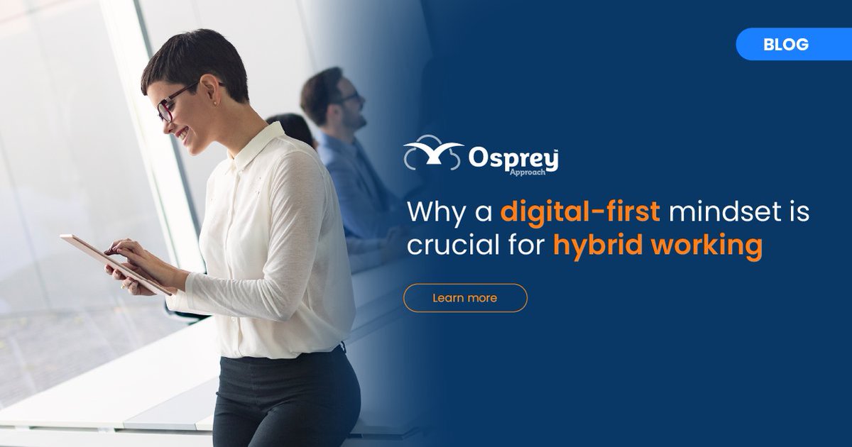 OspreyApproach's tweet image. Almost 60% of firms believe that behavioural factors are the biggest challenge when managing a hybrid team. A change in mindset maybe crucial for success. Learn more…
ow.ly/jB9350JT2xB
#legalsoftware #hybridworking #AnywhereOperations