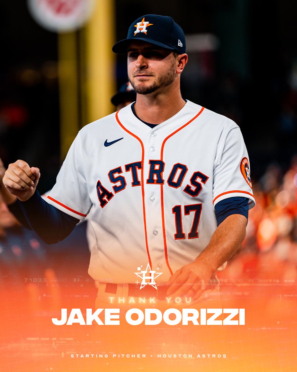 Houston Astros on X: Thank you, Odo!  / X