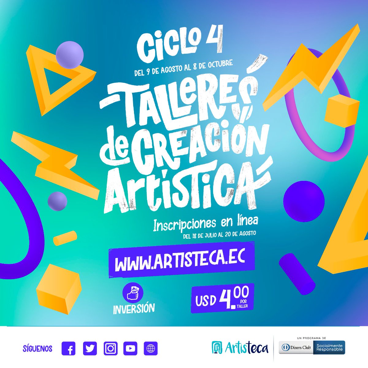 Artisteca Semillero del Cambio tweet media