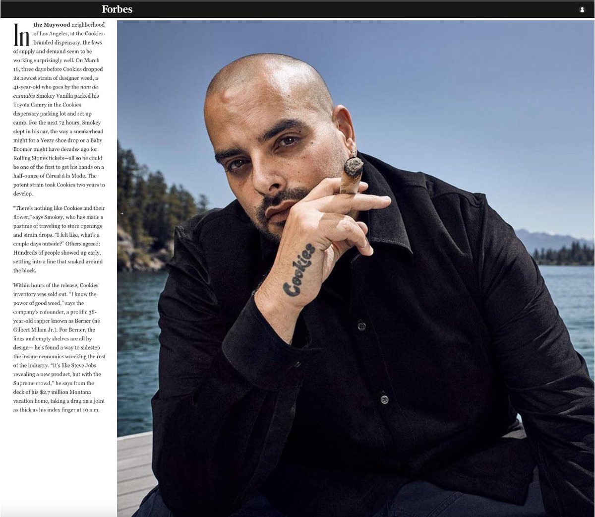 Wow ! Extremely humbled and blessed to be one of the faces for federal legalization in our country ! Even more humbled to land the cover of <a href="/Forbes/">Forbes</a> Magazine which is the dream of some of the largest CEO’s in the world . forbes.com/sites/willyako… check it out ! RT