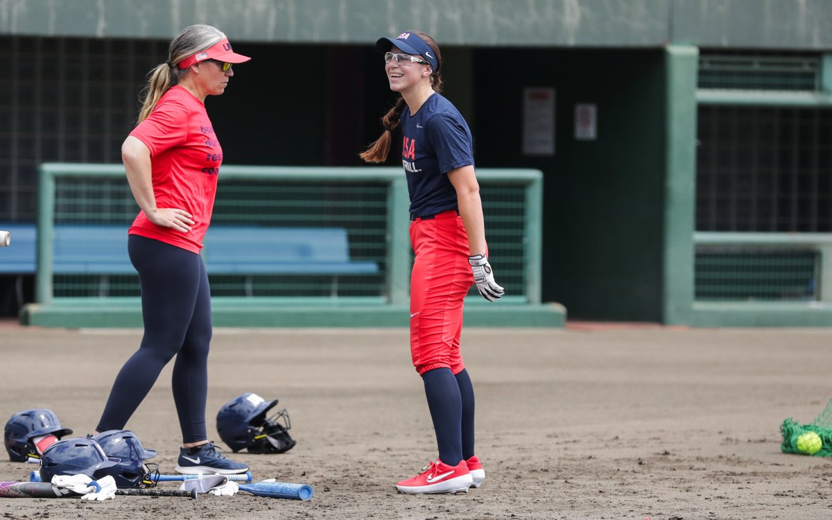 We’re talkin’ about practice. In Japan. With <a href="/USASoftballWNT/">USA Softball Women's National Team 🇺🇸</a>.

🥹
