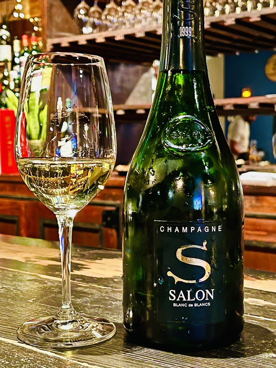 The 1999 Salon Blanc de Blancs Champagne is 100% Chardonnay sourced exclusively from Le Mesnil-Sur-Oger, which is arguably the best area in Champagne for Chardonnay. Tasting notes below. 

instagram.com/reel/Cgwmp3WAj…

#champagne #salonchampagne