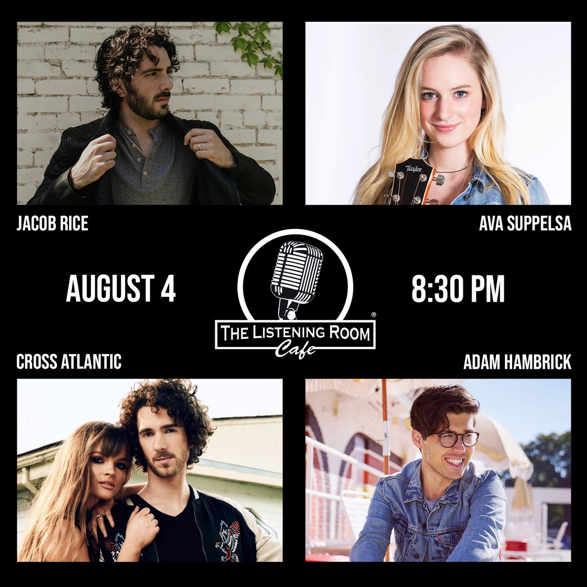 Thursday at the <a href="/listeningroom/">Listening Room Cafe</a> in downtown Nashville! Get your tickets before it sells out ➡️ listeningroomcafe.com/nashville-show… #livemusic #nashville