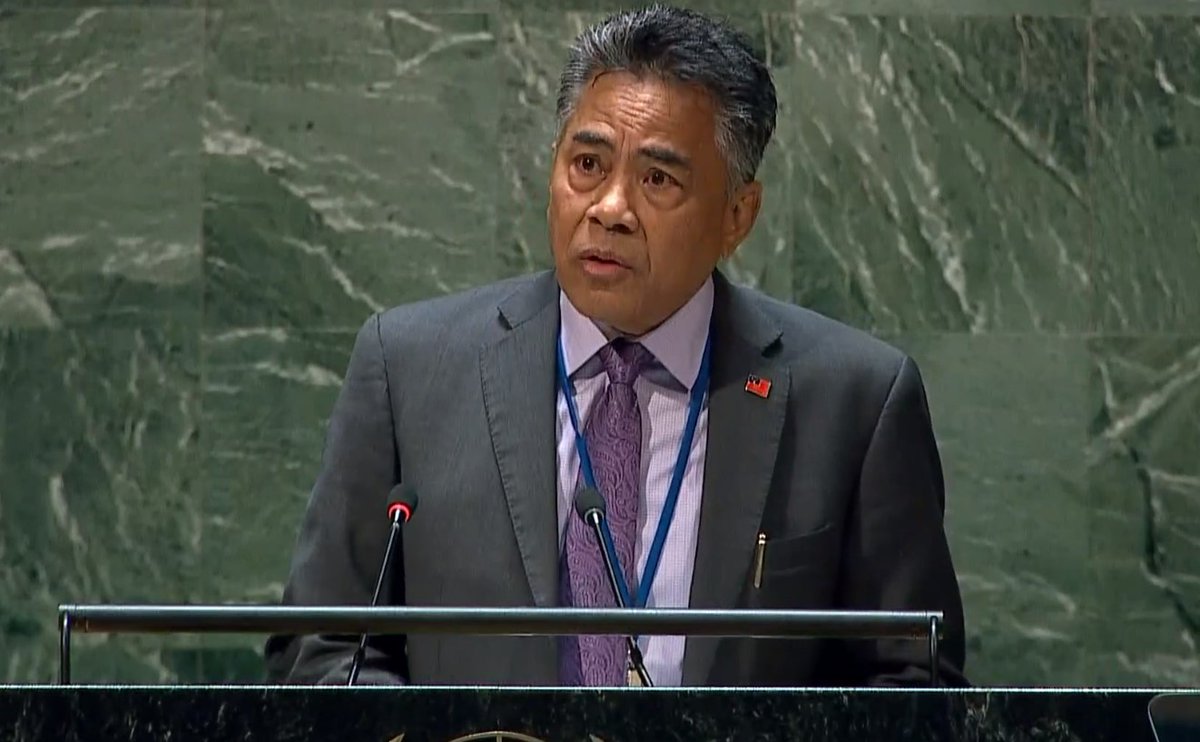 "As custodians of the vast blue Pacific Ocean which sustains and shapes our rich and diverse cultures, identities, and livelihoods, we have a sacred duty to protect our ocean from contaminated radioactive wastewater" PSIDS Chair <a href="/UN/">United Nations</a> #NPTRevCon 
Statement: drive.google.com/file/d/1xULlX9…