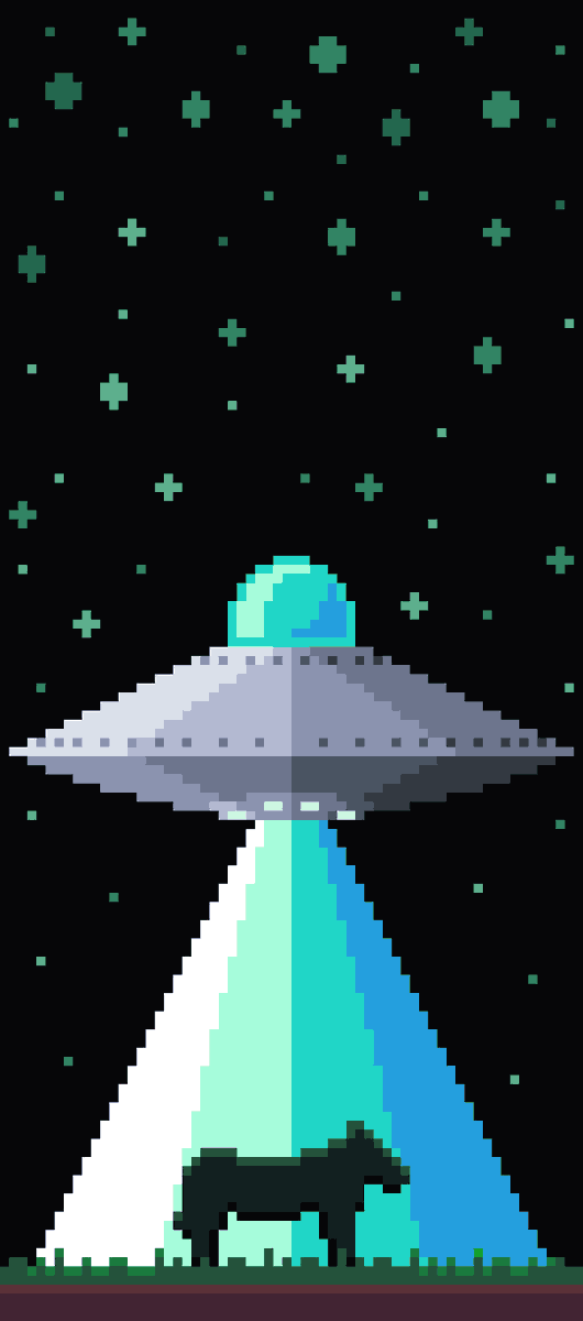 Bird_Buttocks's tweet photo. This one is a bit of a stretch, but I guess you can #modified your phone's wallpaper with this cool alien ship wallpaper I made for today's #pixel_dailies. One of them is a bit shorter for wider phones just in case anyone actually uses it.
@Pixel_Dailies #pixelart https://t.co/wfS8VngFaO