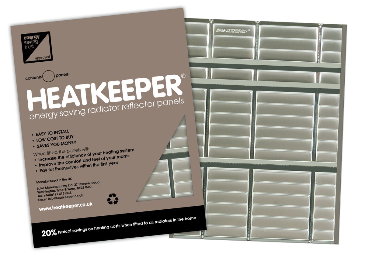 When people say insulate your home you think of water tanks, doors and windows, but did you know you can insulate the wall behind your radiator? With <a href="/Heatkeeper/">Heatkeeper</a> you can save 20% on your heating costs, with this one easy simple solution. #savenergy #savemoney #CostOfLivingCrisis