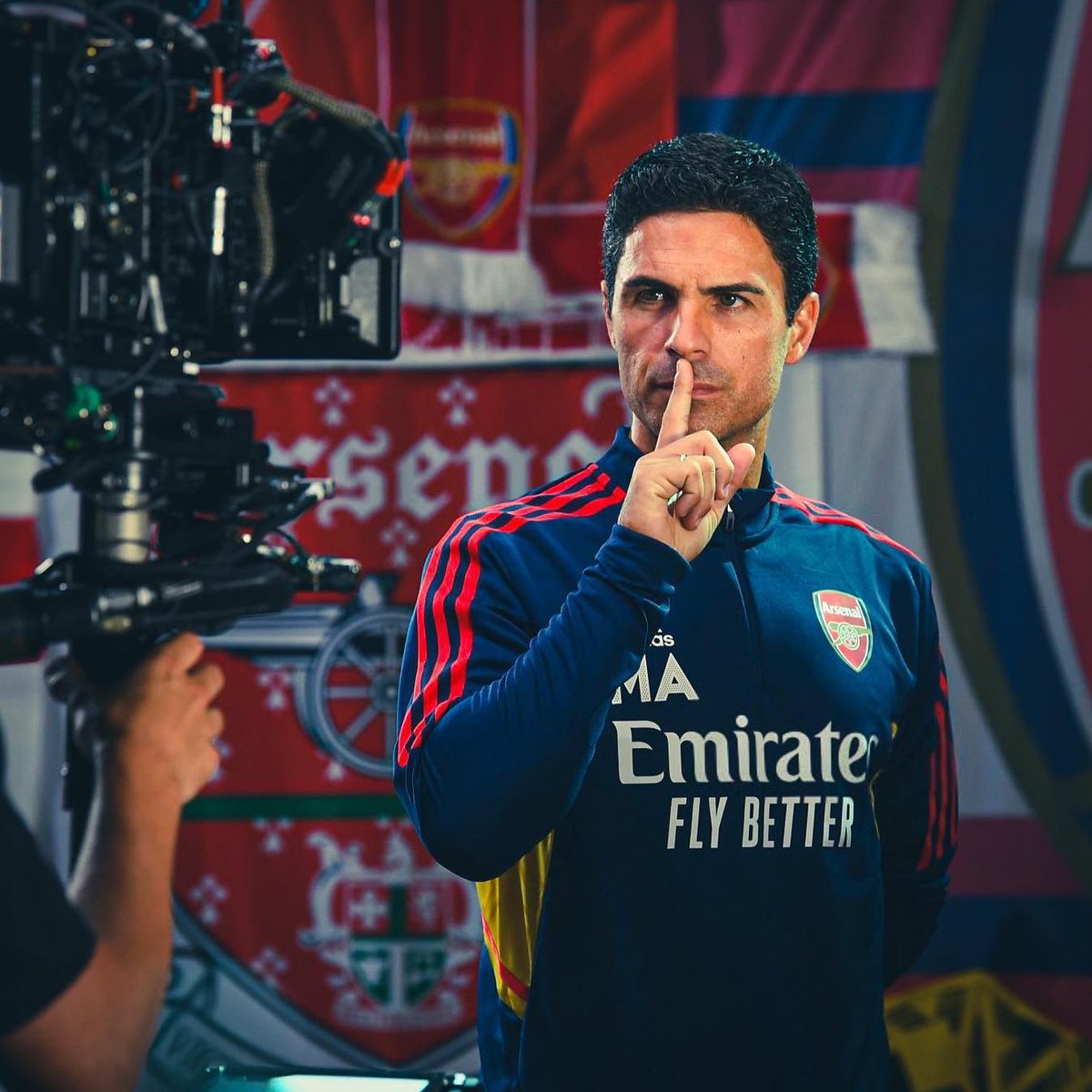 Mikel Arteta, mesajı açık açık veriyor. “𝙝𝙖𝙩𝙚𝙧𝙨 𝙜𝙤𝙣𝙣𝙖 𝙝𝙖𝙩𝙚” 🤫