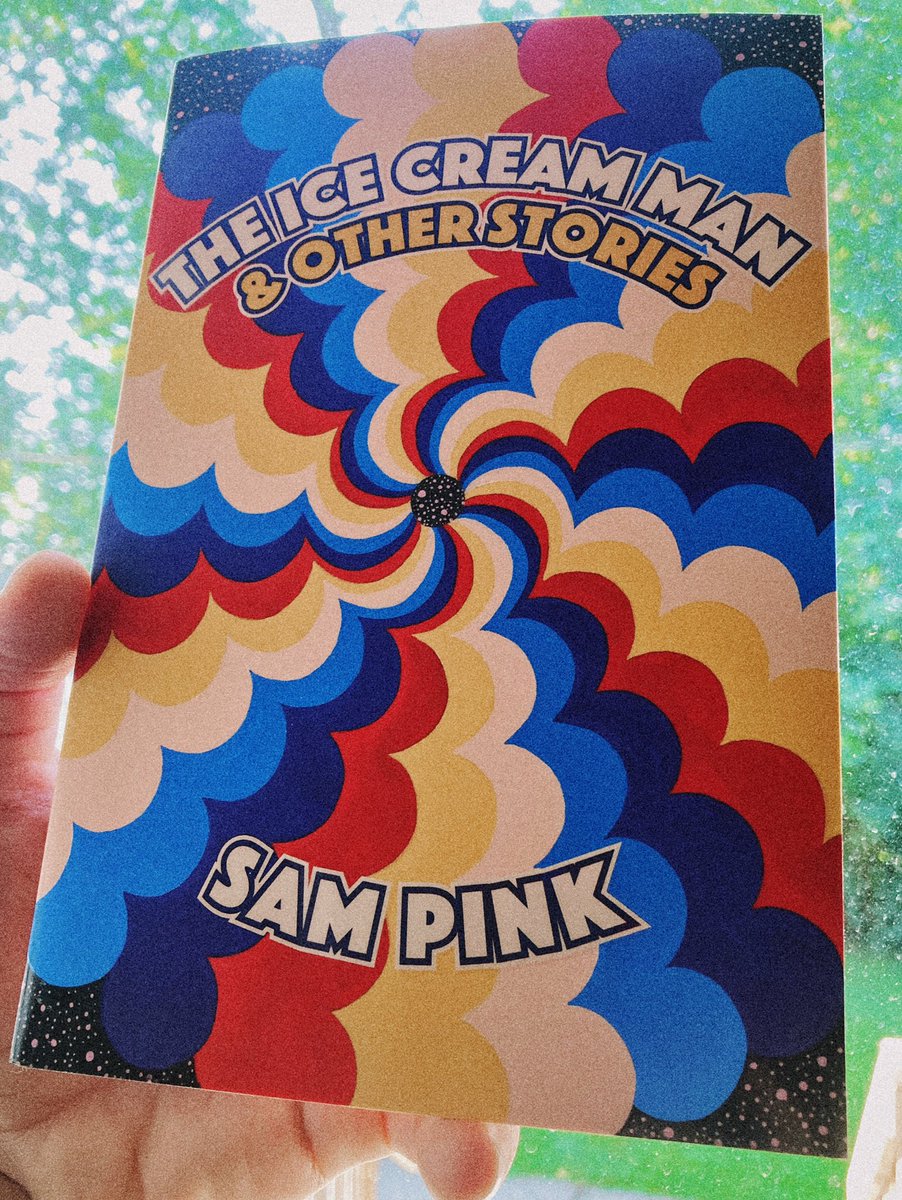 thefancymike's tweet photo. Heylookatdis! Still one of my favourite book covers. Can’t really say anything that hasn’t already been said RE the actual contents. Almost to the point of: if you know you know. Buy one of @sampinkisalive’s paintings if you can, he’s here y’know? https://t.co/JQM0fqM0wI