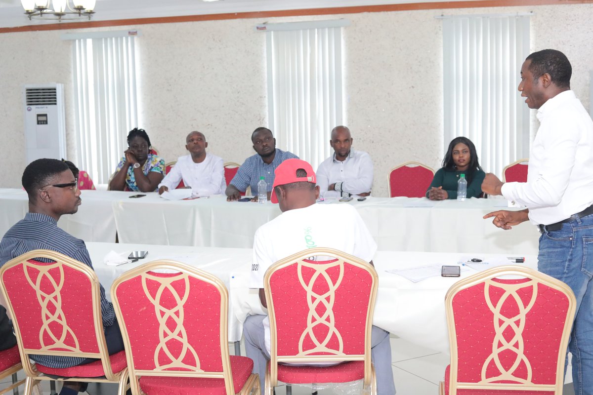Yiaga Africa (@yiaga) on Twitter photo Yiaga Africa's State Focal Point for Ekiti state, <a href="/gadesunloro/">Adesunloro Gbenga</a> supervised the recruitment of 541 citizen observers during the June Governorship election. He speaks on the need for citizens to sustain participation in the democratic process beyond election.
#WatchingTheVote Yiaga Africa's State Focal Point for Ekiti state, <a href="/gadesunloro/">Adesunloro Gbenga</a> supervised the recruitment of 541 citizen observers during the June Governorship election. He speaks on the need for citizens to sustain participation in the democratic process beyond election.
#WatchingTheVote