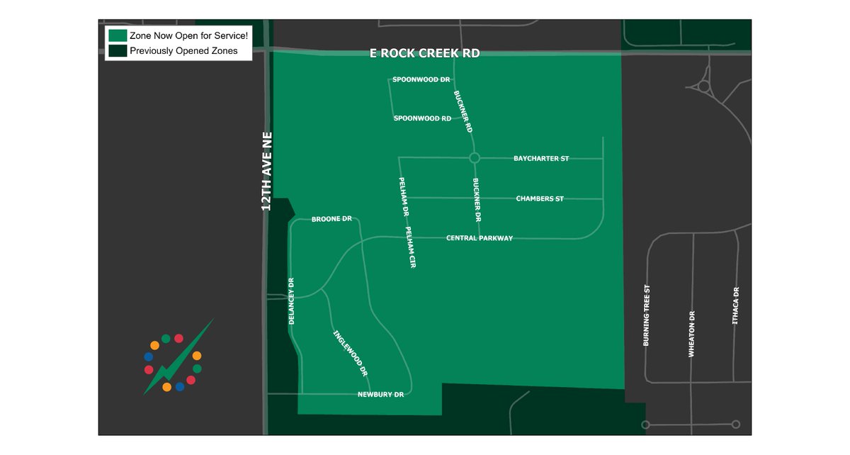 OecFiber's tweet photo. ⚡️ NEW WEEK, NEW FIBER ZONES ⚡
️•
Congrats to everyone in the green areas shown on each map - you can now sign up for #OECFiberFast services!
•
Visit https://t.co/gfmbxPJTUa to get started today! https://t.co/5FhsIenLoD