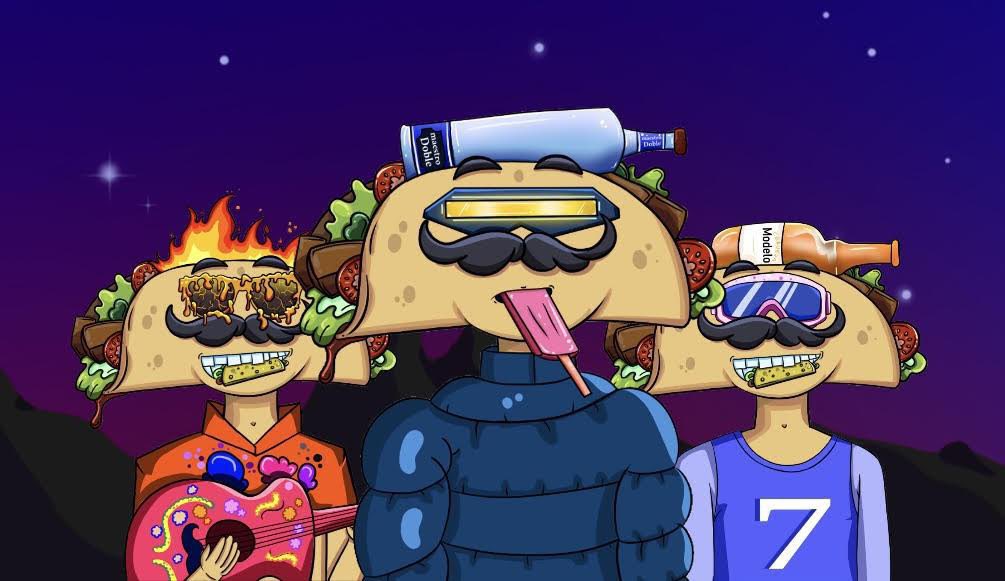 Guys don’t miss out we will make sure all of you guys can get a taco. 

The art work is just insane. Tune in
@EntrepotApp <a href="/EasyStevie_e/">EasySteve</a> 

Thursday, August 4 2022 7:00:00

Name: <a href="/WorldofTacos_/">BC AGENCY</a> 
Price: 0.7 
WL: 0.5 
Marketplace: @EntrepotApp