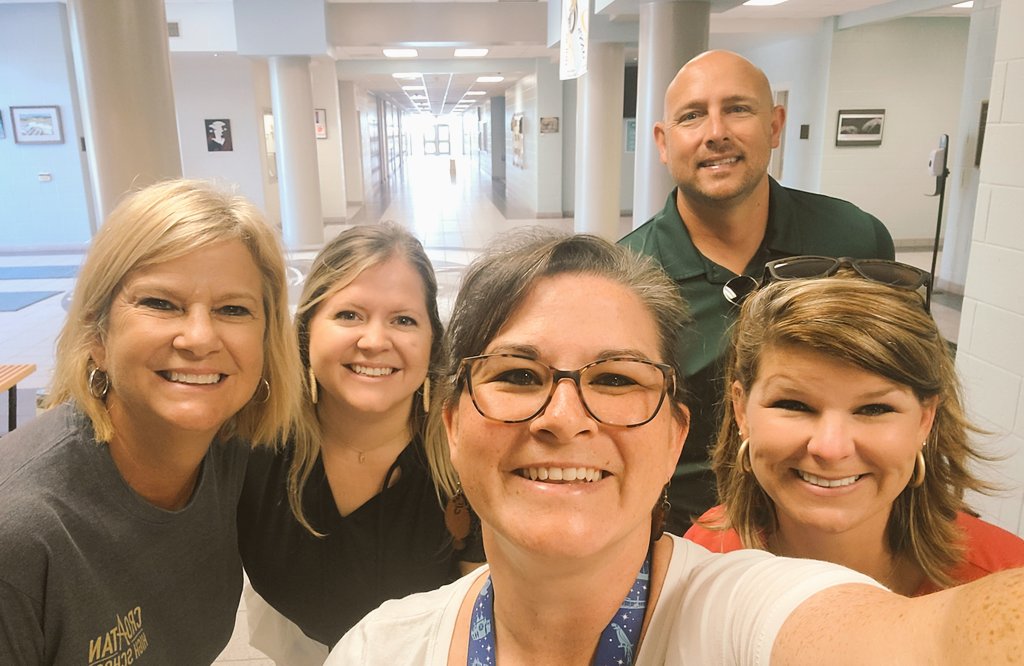 Fine additions to our Cougar Family. Touring our facilities and sharing our cub love! <a href="/NikkiSasser14/">Nikki Sasser</a> <a href="/KZimarino/">Kay Zimarino</a> <a href="/Dr_Rob_Jackson/">Dr. Rob Jackson</a> <a href="/BogueSoundCubs/">Bogue Sound Elementary</a> <a href="/WeAreCroatan/">Croatan High School</a>