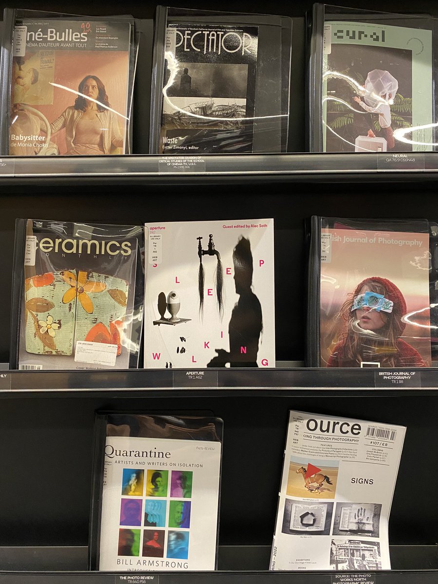 Great to see <a href="/sourcephoto/">Source Magazine</a> in <a href="/Concordia/">Concordia University</a> library, Montréal! #photography #magazine