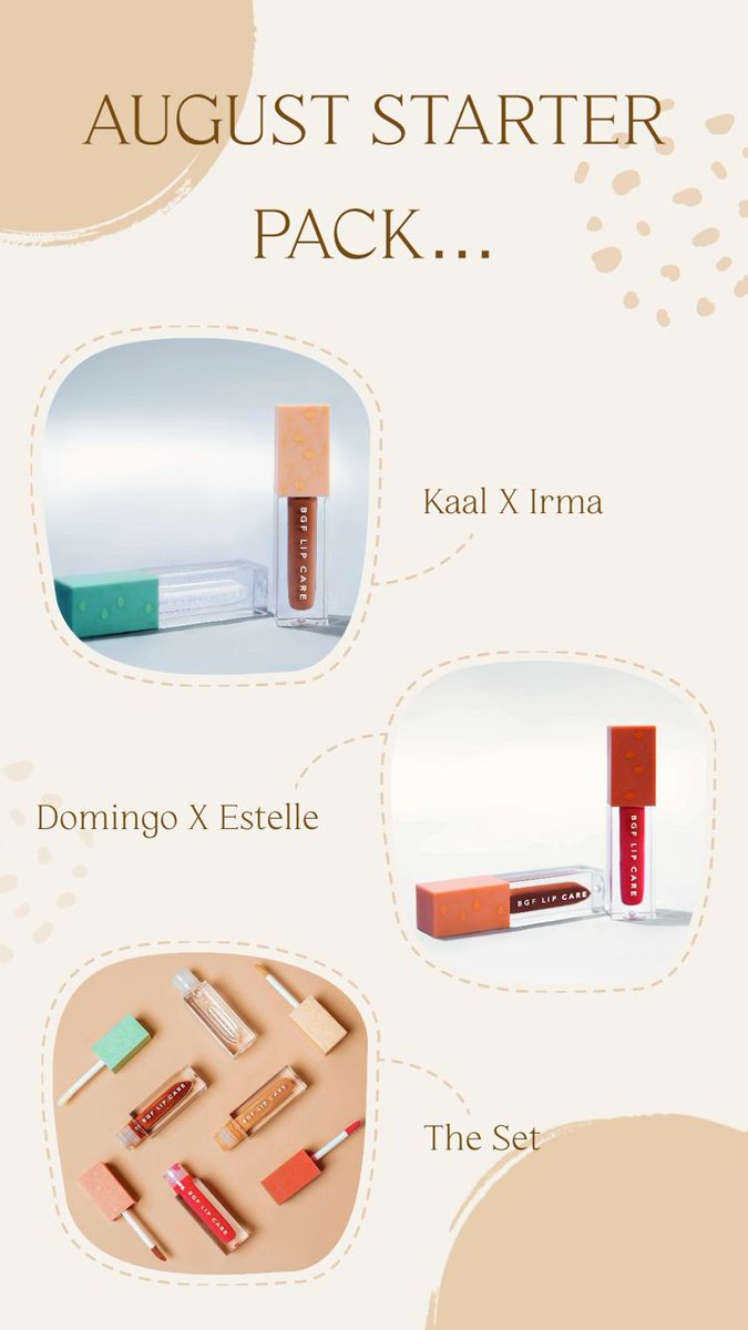 BGF_Lipcare's tweet photo. It's BGF Lipcare or Nothing!💁‍♀️

Cop our glosses today at https://t.co/nwFBLScdA2 https://t.co/avipnjKamw