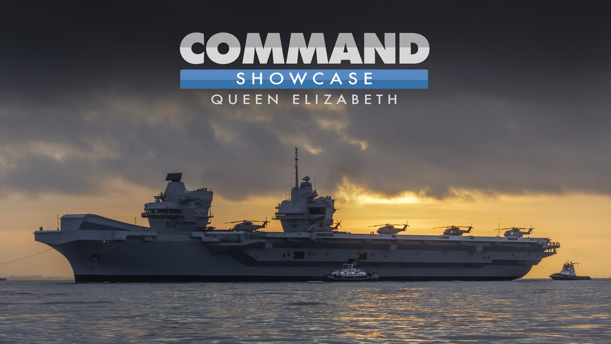 Command Showcase is a series of scenarios that will put you in command of the most significant weapons sensors and units in the modern era with new and hypothetical theaters of war. youtu.be/RIz1MEIGRx0 Command: Showcase 'Queen Elizabeth' Out on August 18th