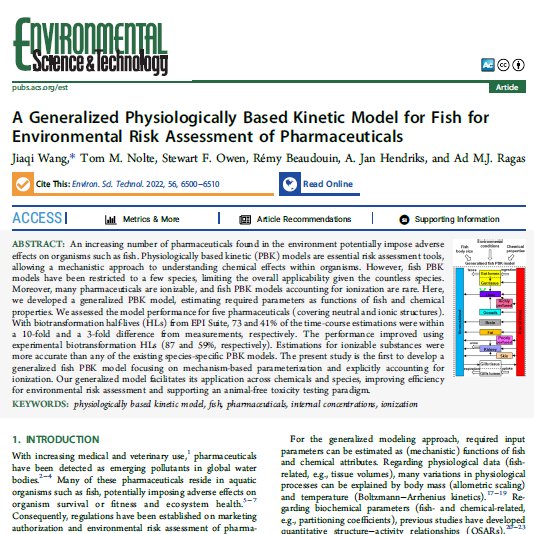 We are delighted to announce that the first scientific paper of PREMIER has been published at <a href="/EnvSciTech/">Environmental Science & Technology Journals</a>! Take a look at this article written by its first author <a href="/JiaqiFiona/">Fiona Wang</a>, explaining the main highlights of the study ➡️ bit.ly/3BA29Mh
<a href="/IHIEurope/">Innovative Health Initiative</a> <a href="/Radboud_Uni/">Radboud University</a> #PiE #PBK