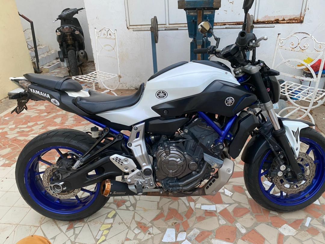 motorstrade221's tweet photo. À Vendre 

 *Yamaha MT 07* _2018_ 
49.000kms
Visible à #Saly #Senegal

@motorstrade221
📞+221772074329 https://t.co/KUBjwhpUUr