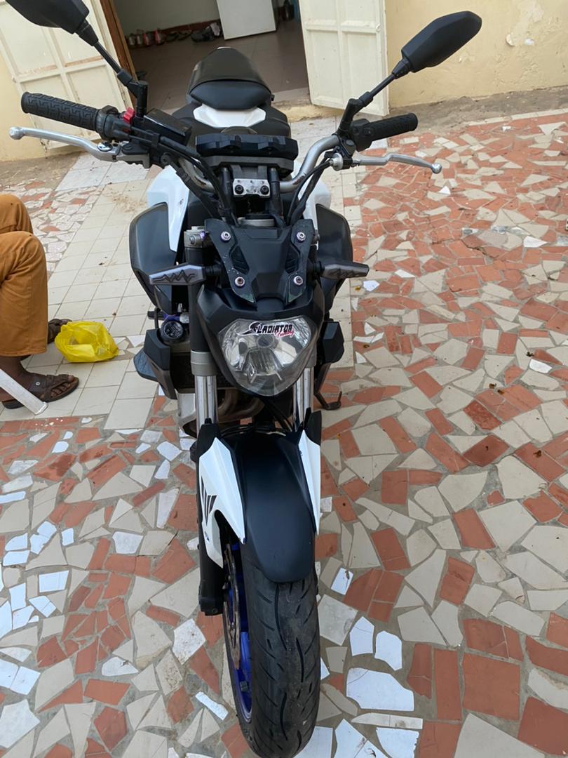 motorstrade221's tweet photo. À Vendre 

 *Yamaha MT 07* _2018_ 
49.000kms
Visible à #Saly #Senegal

@motorstrade221
📞+221772074329 https://t.co/KUBjwhpUUr