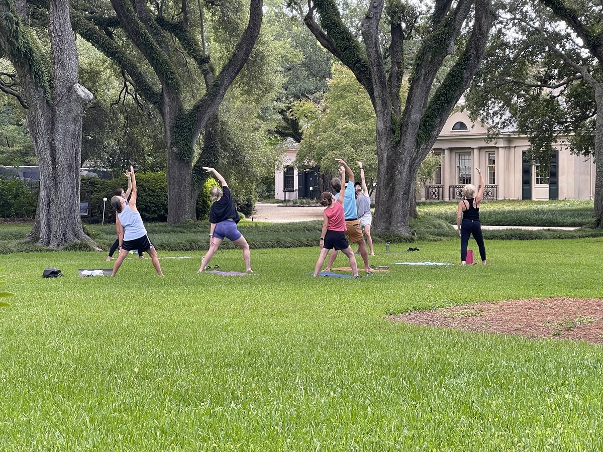 Are you a Yoga with a Vue regular? Longue Vue members can now purchase a monthly subscription to this all-levels class. Save money &amp; avoid having to register for each class individually! 

Learn more: longuevue.com/wellness/

#NolaYoga #NolaWellness #OutdoorYoga #LongueVue