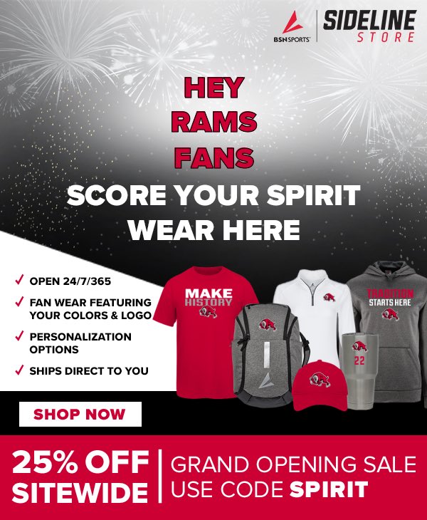 Glenbard East Athletic Boosters (@geramsboosters) on Twitter photo We have a new spiritwear store! 🎉🔴⚫️🐏 Get your gear at sideline.bsnsports.com/schools/illino…
<a href="/GEHS_Athletics/">Glenbard East Athletics</a> <a href="/GE_Rams/">Glenbard East</a> #RamFam We have a new spiritwear store! 🎉🔴⚫️🐏 Get your gear at sideline.bsnsports.com/schools/illino…
<a href="/GEHS_Athletics/">Glenbard East Athletics</a> <a href="/GE_Rams/">Glenbard East</a> #RamFam
