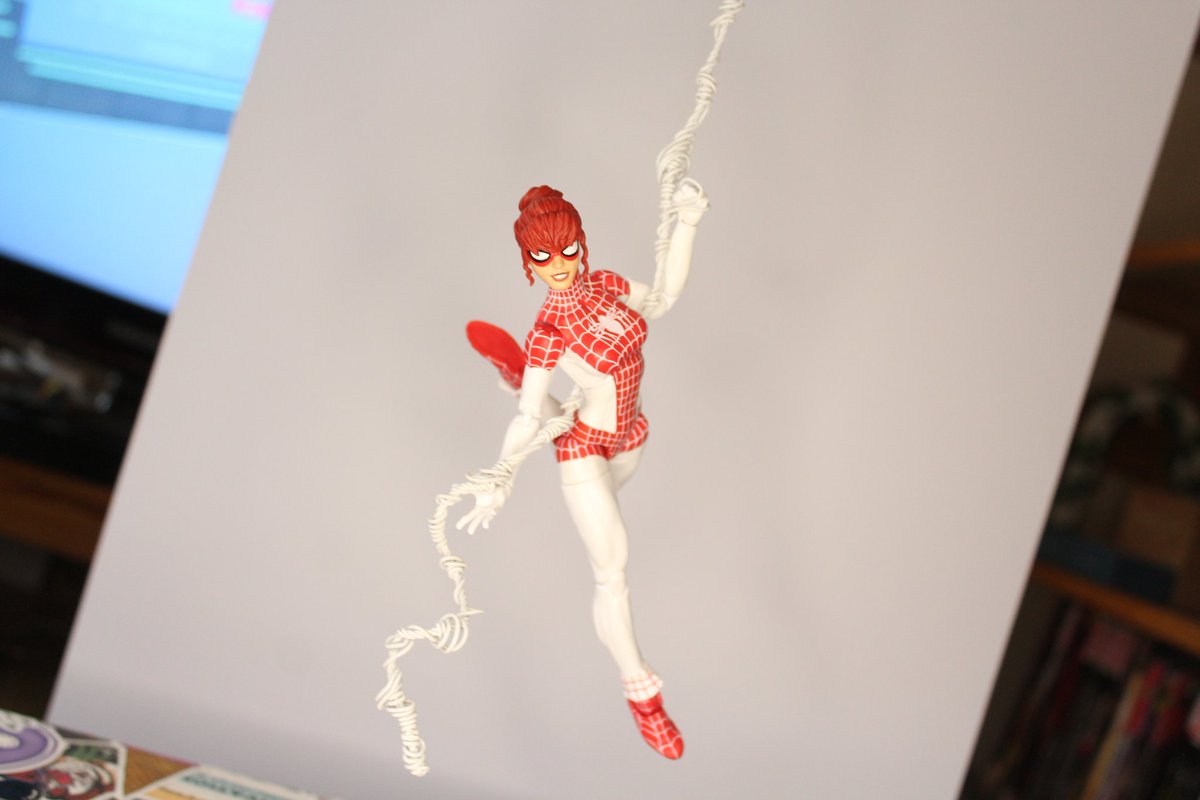 MarvelAtTyMa's tweet image. Marvel Legends Spinneret

#hasbrotoypic #spinneret #MarvelLegends #SpiderMan