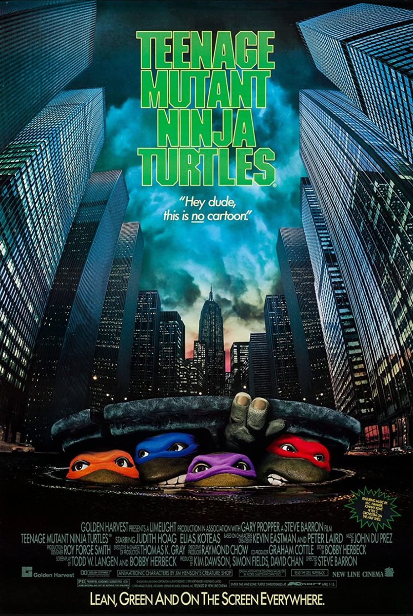 #NowWatching

#TeenageMutantNinjaTurtles 1990
By @thestevebarron
Starring @Heyjude629, #EliasKoteas, @Corey_Feldman, @JoshPais, @RobbieRist1, #BrianTochi, #SamRockwell, #KevinClash, #JamesSaito, #ToshishiroObata

#FilmTwitter
#Bluray
#LongTimeNoSee