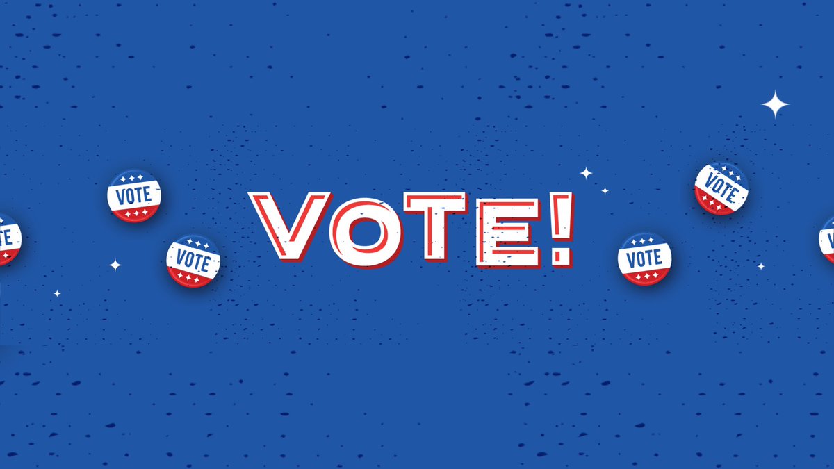 KansasCity's tweet photo. Today is the primary election. In #KCMO, the polls will be open  from 6 a.m. to 7 p.m. #Vote https://t.co/mWxKAHUrfo