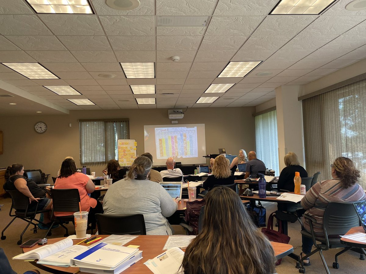 InspireMaggie's tweet photo. Engaged teachers learning about Wilson Reading System at @cesa_5 this week! #cesa5 #wrs #wilsonreadingsystem https://t.co/vQyLUXb7qK
